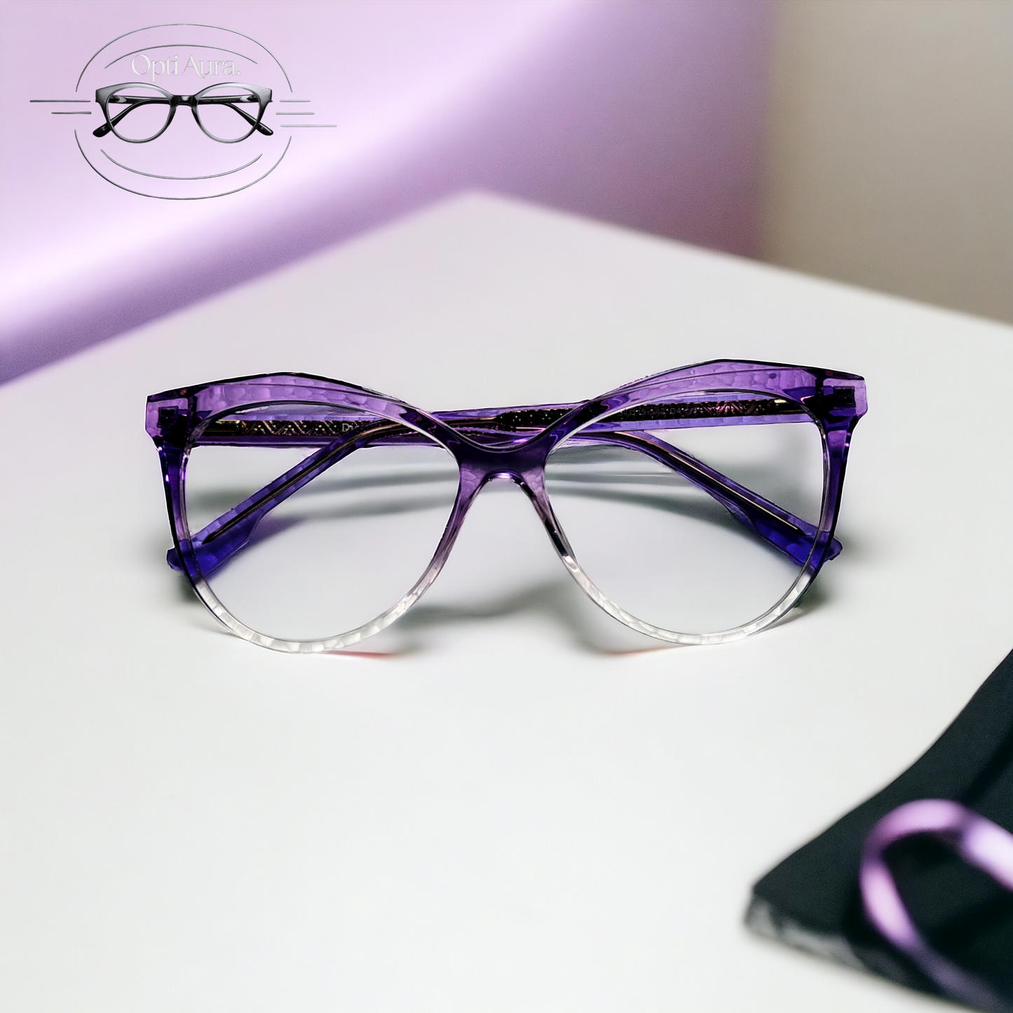 Cateye Purple dior luxury